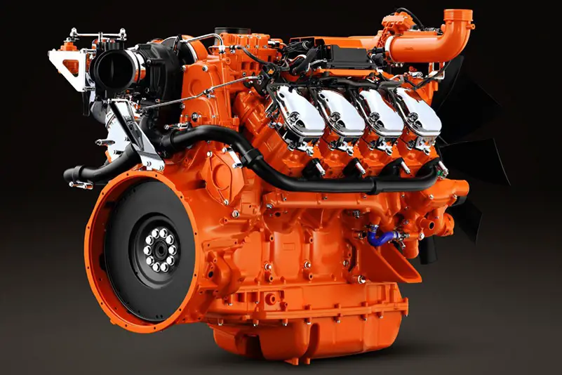 scania dc16 v8 engine